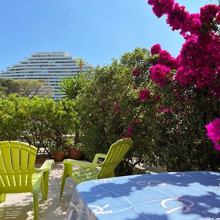 Blue Terrace Apartment - Marina Baie Des Anges วิลล์เนิฟ-ลูเบ ภายนอก รูปภาพ