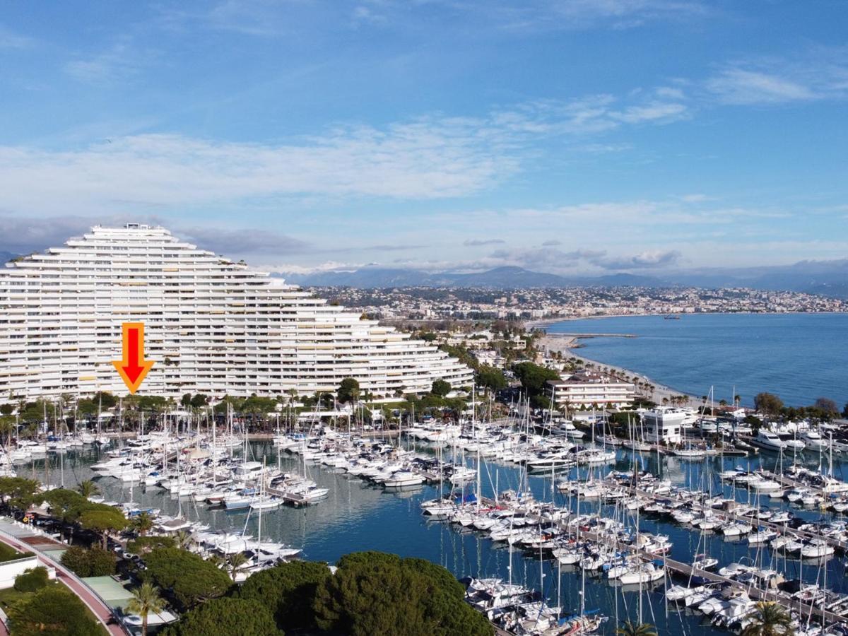 Blue Terrace Apartment - Marina Baie Des Anges วิลล์เนิฟ-ลูเบ ภายนอก รูปภาพ