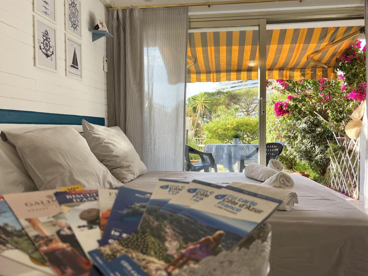 Blue Terrace Apartment - Marina Baie Des Anges วิลล์เนิฟ-ลูเบ ภายนอก รูปภาพ