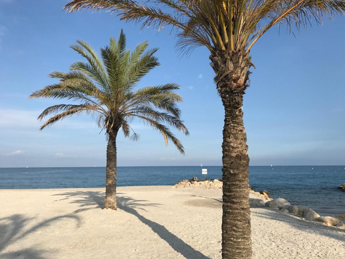 Blue Terrace Apartment - Marina Baie Des Anges วิลล์เนิฟ-ลูเบ ภายนอก รูปภาพ