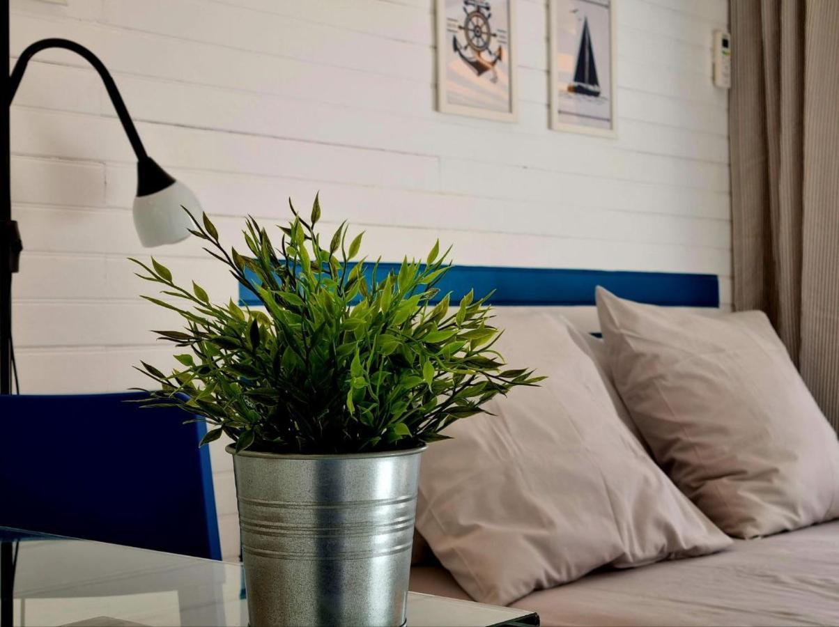Blue Terrace Apartment - Marina Baie Des Anges วิลล์เนิฟ-ลูเบ ภายนอก รูปภาพ