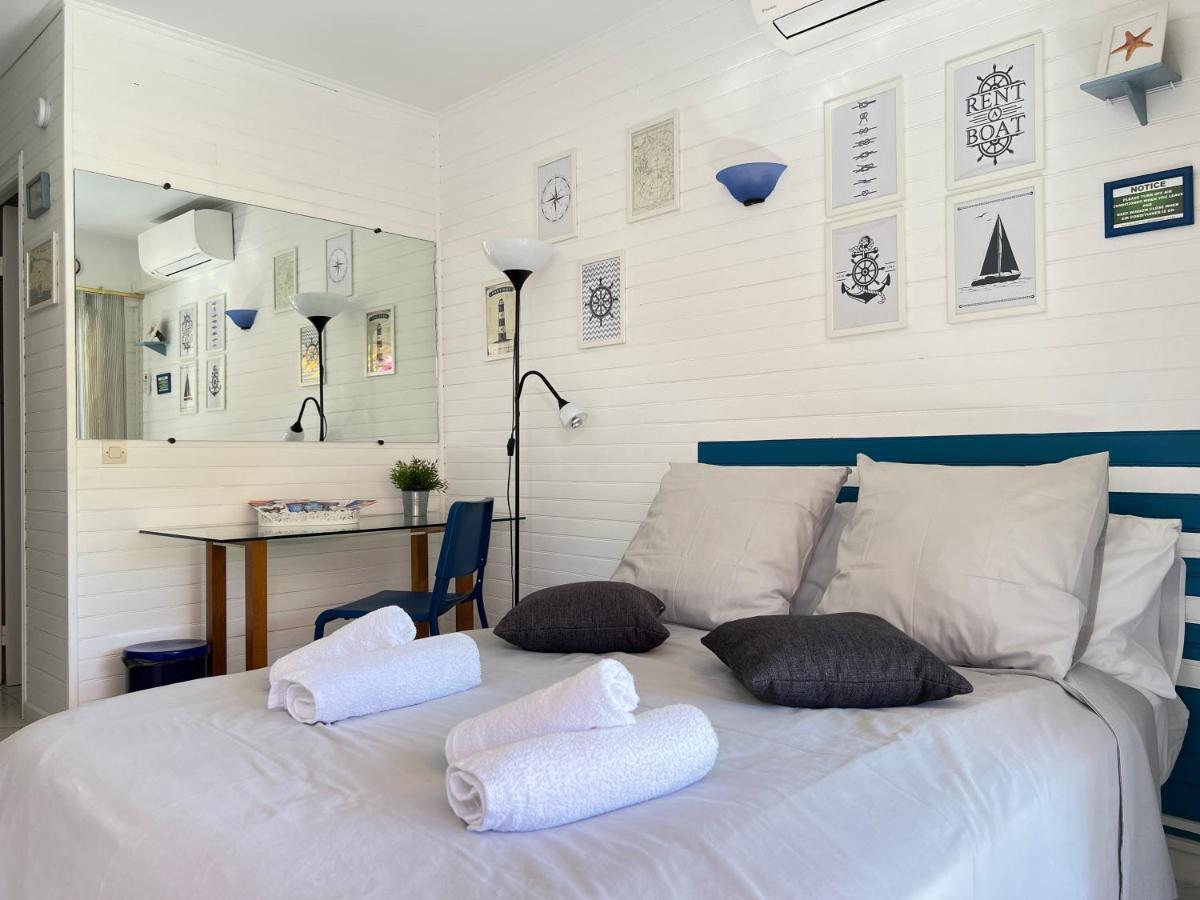 Blue Terrace Apartment - Marina Baie Des Anges วิลล์เนิฟ-ลูเบ ภายนอก รูปภาพ